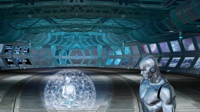 Moderne vierbeinige Roboter bewachen inzwischen einige der größten Rechenzentren in den USA